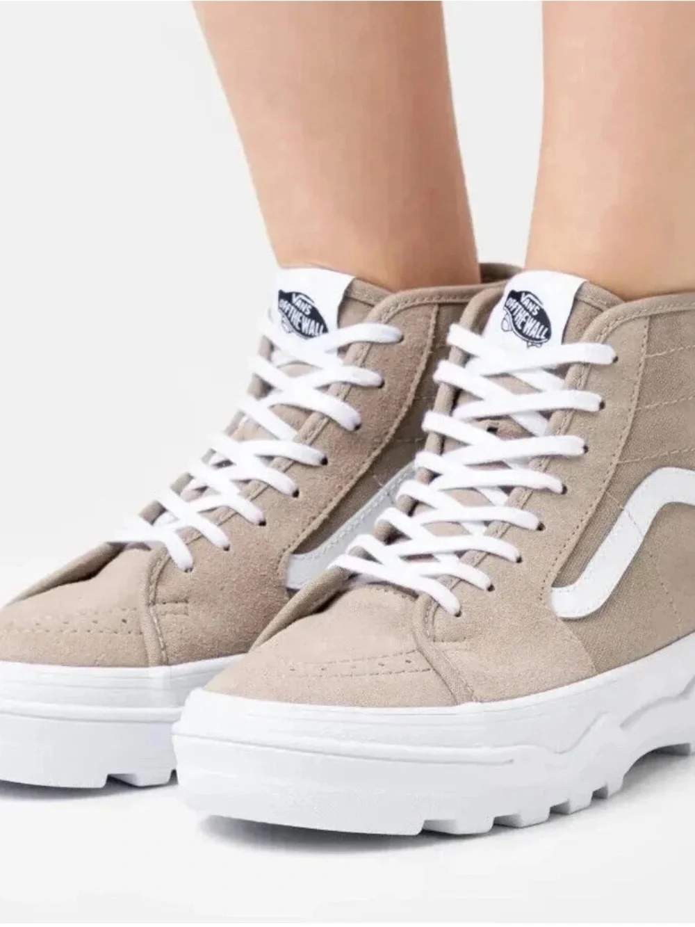 VANS SENTRY SK8-HI Light Brown VN0A5KY5LBR High-Top Women's size 7.5
